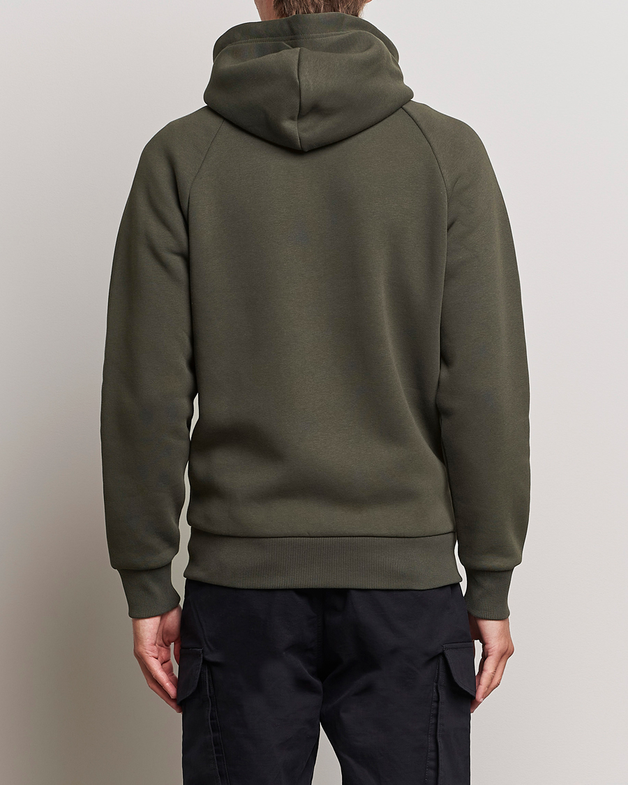 Herr | Tröjor | Peak Performance | Original Logo Full Zip Hoodie Olive Extreme