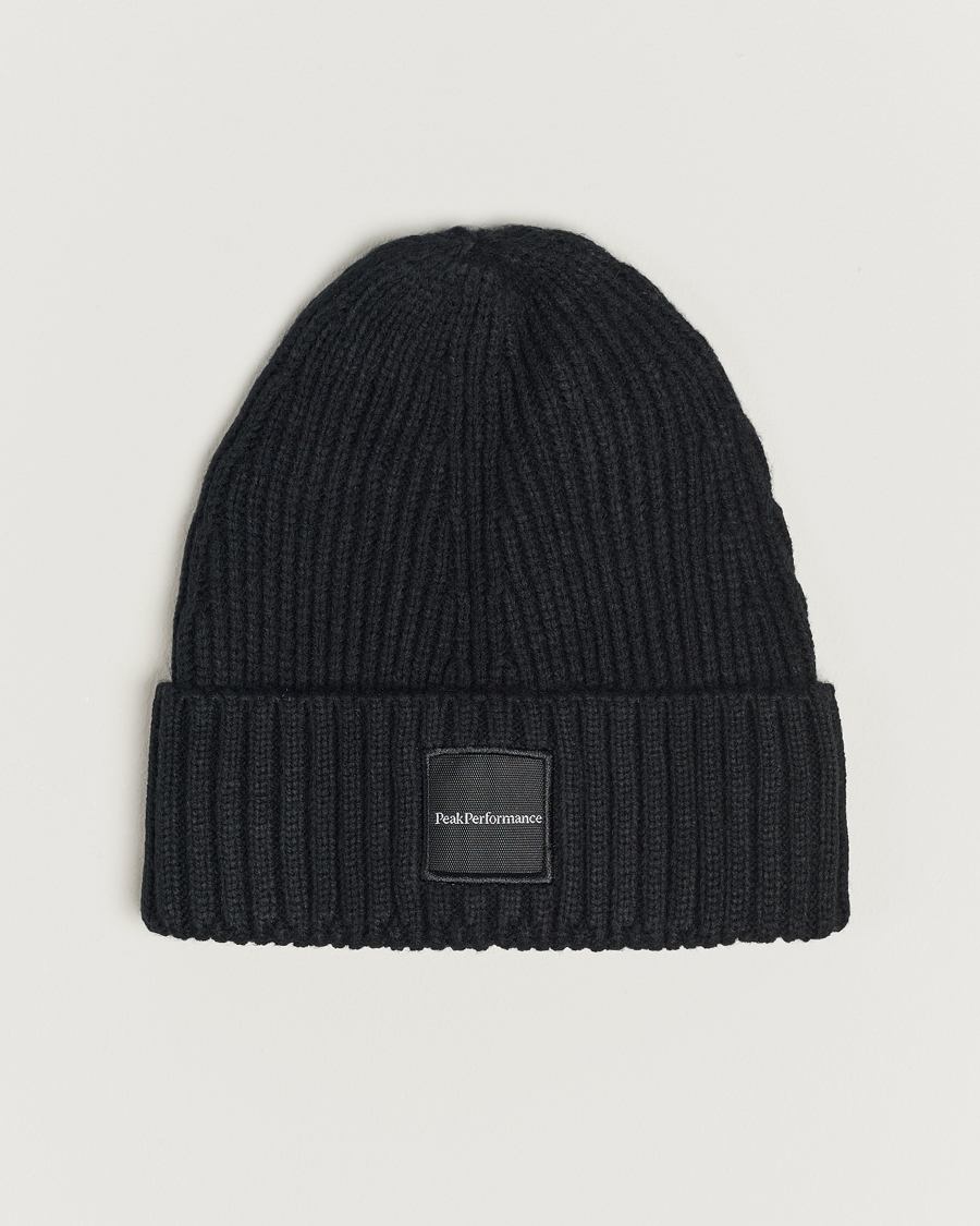Herr | Peak Performance Cornice Ribbed Hat Black | Peak Performance | Cornice Ribbed Hat Black