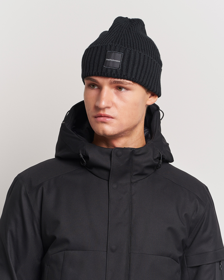 Herr |  | Peak Performance | Cornice Ribbed Hat Black