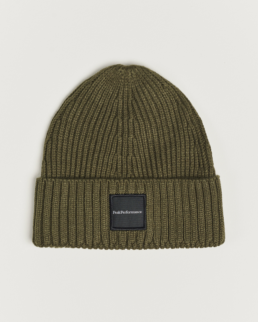 Herr | Peak Performance Cornice Ribbed Hat Pine Needle | Peak Performance | Cornice Ribbed Hat Pine Needle