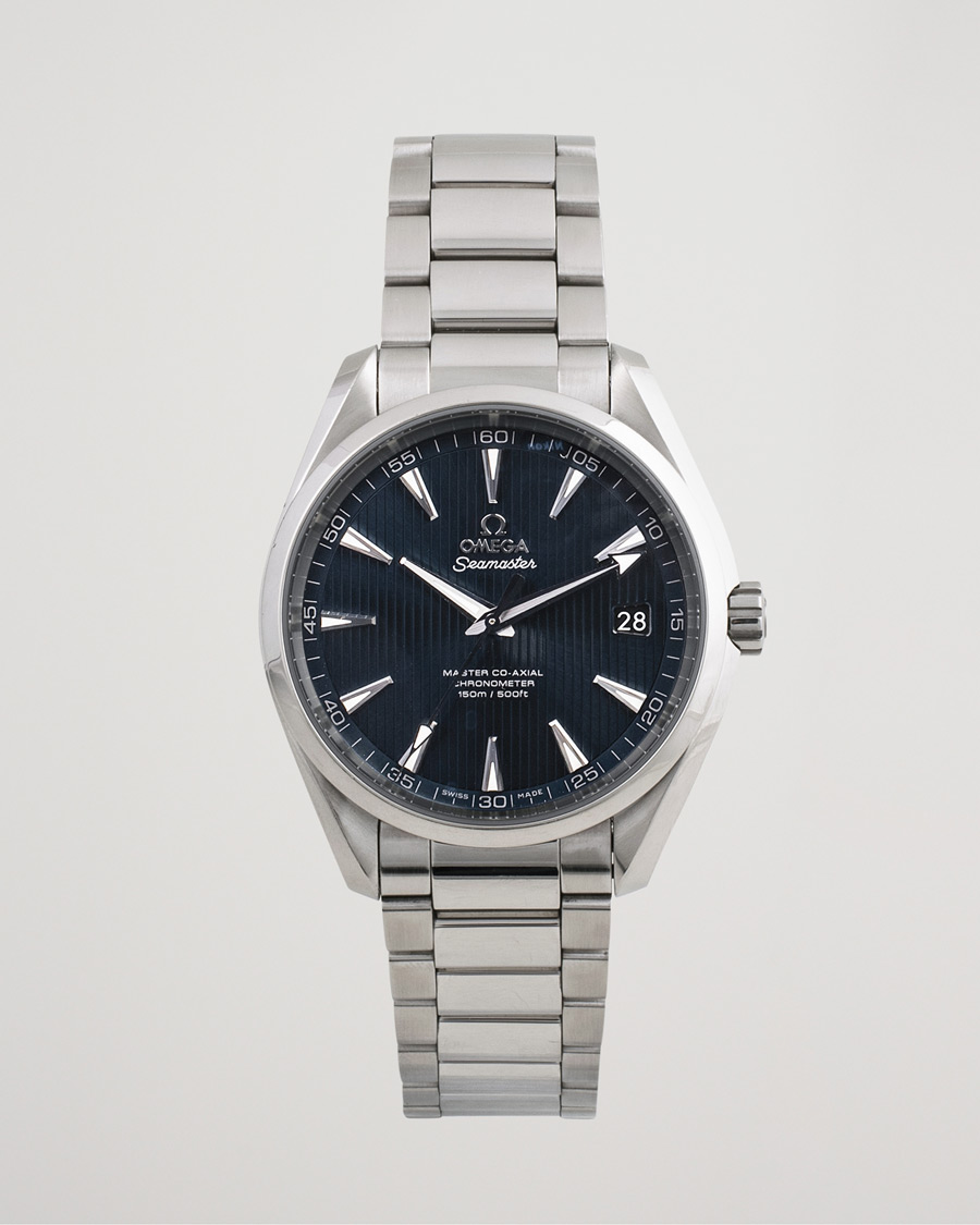 Herr | Omega Pre-Owned Seamaster Aqua Terra 231.10.42.21.03.003 Steel Blue | Omega Pre-Owned | Seamaster Aqua Terra 231.10.42.21.03.003 Steel Blue
