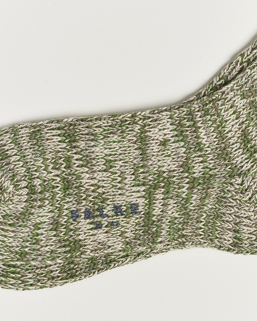 Herr | Falke | Falke | Brooklyn Cotton Sock Thyme Green