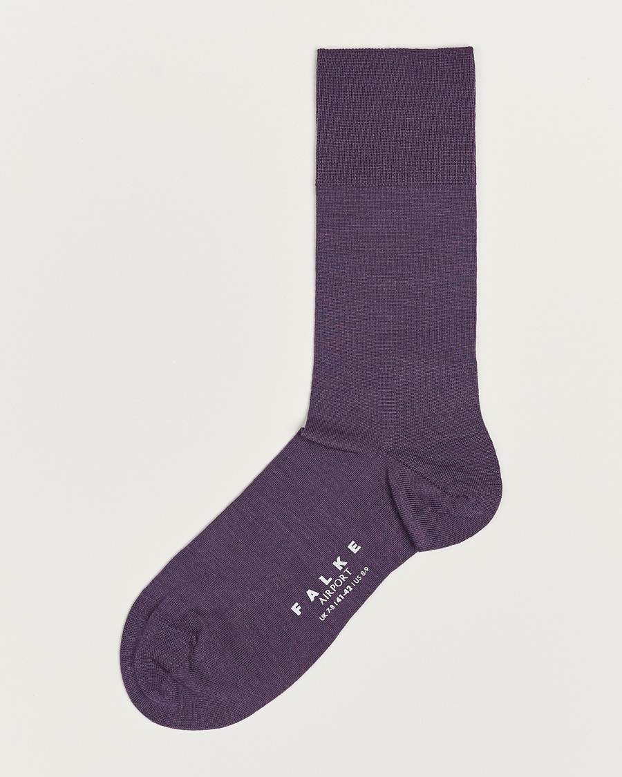 Herr | | Falke | Airport Socks Amethyst