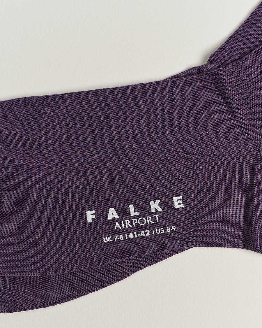 Herr | | Falke | Airport Socks Amethyst
