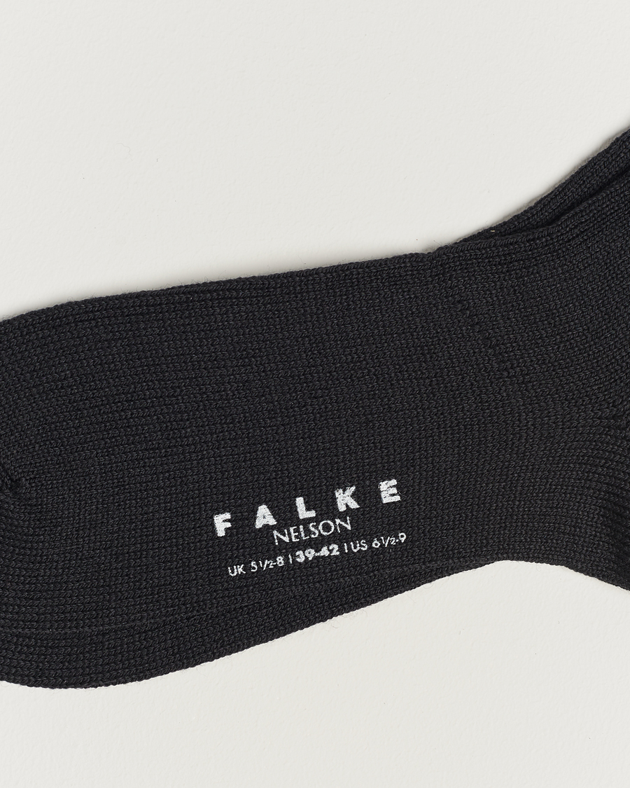 Herr |  | Falke | Nelson Wool Boot Sock Black