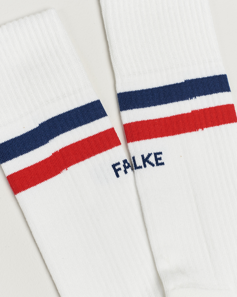 Herr | Underkläder | Falke | Dynamic Tennis Sock White/Blue/Red
