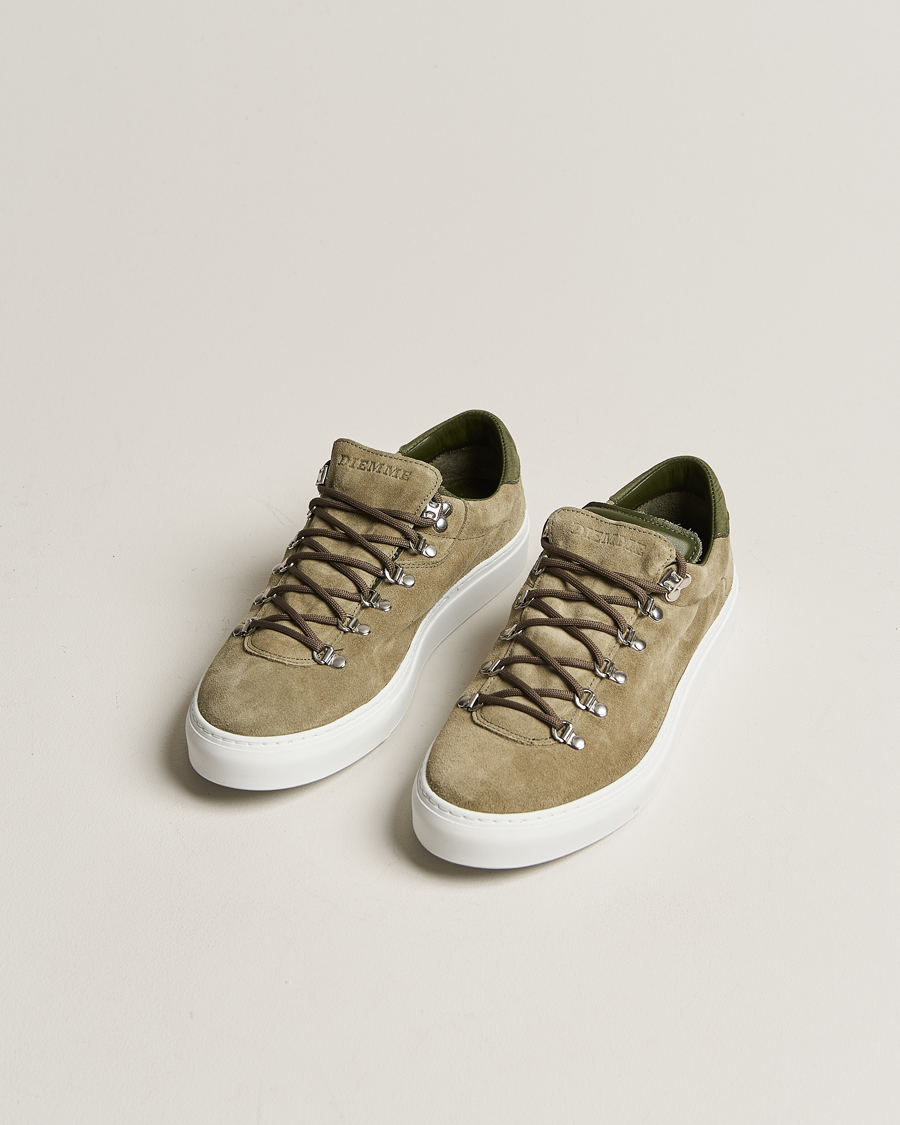 Herr |  | Diemme | Marostica Low Sneaker Olive Suede