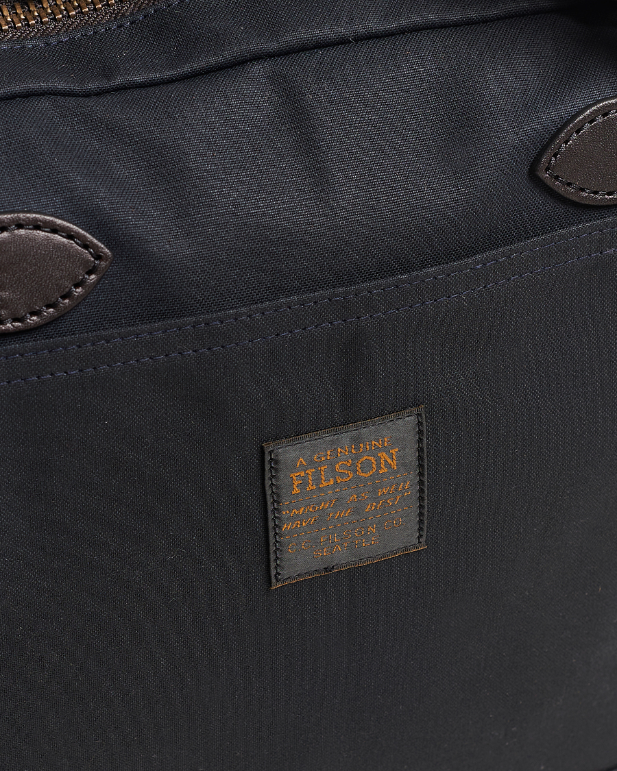 Herr | Väskor | Filson | Tin Cloth Compact Briefcase Navy