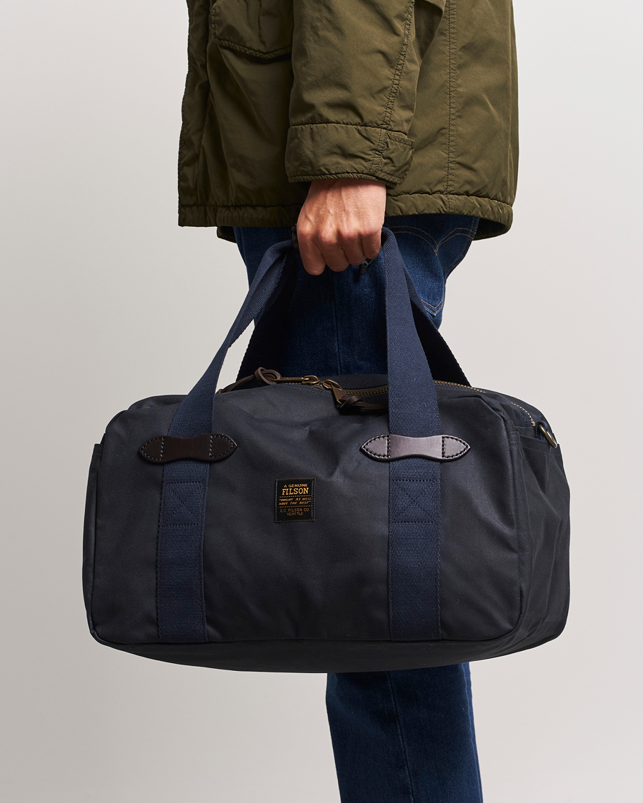 Herr | Filson Tin Cloth Small Duffle Bag Navy | Filson | Tin Cloth Small Duffle Bag Navy