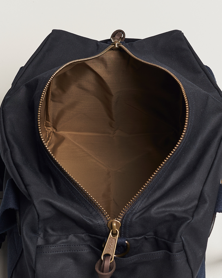 Herr | Filson Tin Cloth Small Duffle Bag Navy | Filson | Tin Cloth Small Duffle Bag Navy