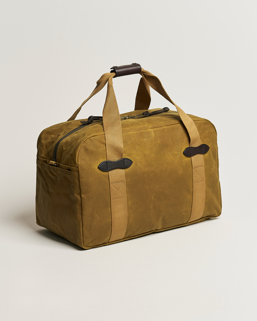 Herr | Väskor | Filson | Tin Cloth Medium Duffle Dark Tan
