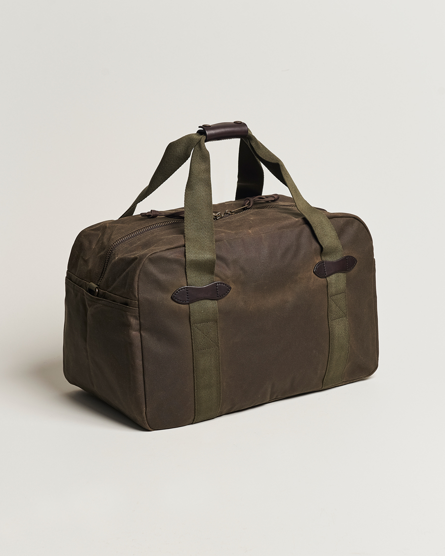 Herr | Väskor | Filson | Tin Cloth Medium Duffle Otter Green