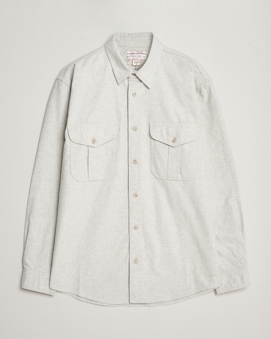 Herr | Skjortor | Filson | Alaskan Guide Shirt Natural Heather