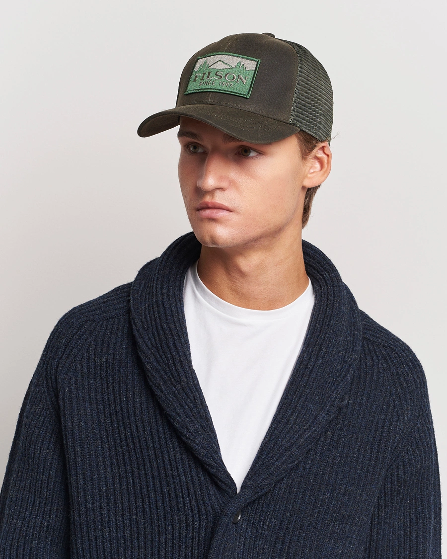 Herr | Outdoor | Filson | Mesh Logger Cap Otter Green