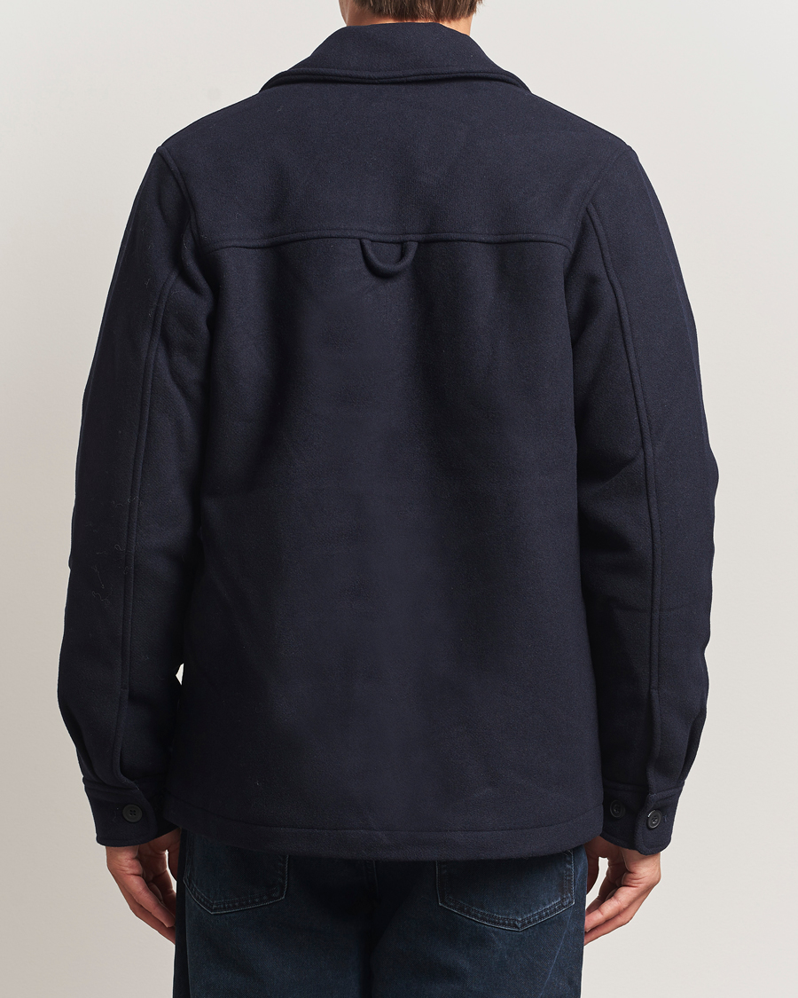 Herr | Jackor | Samsøe Samsøe | Pally Padded Shirt Jacket Salute Navy