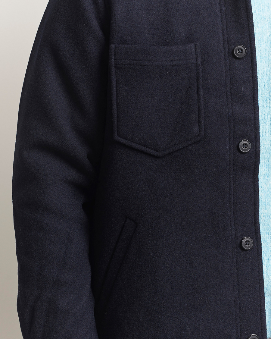Herr | Jackor | Samsøe Samsøe | Pally Padded Shirt Jacket Salute Navy