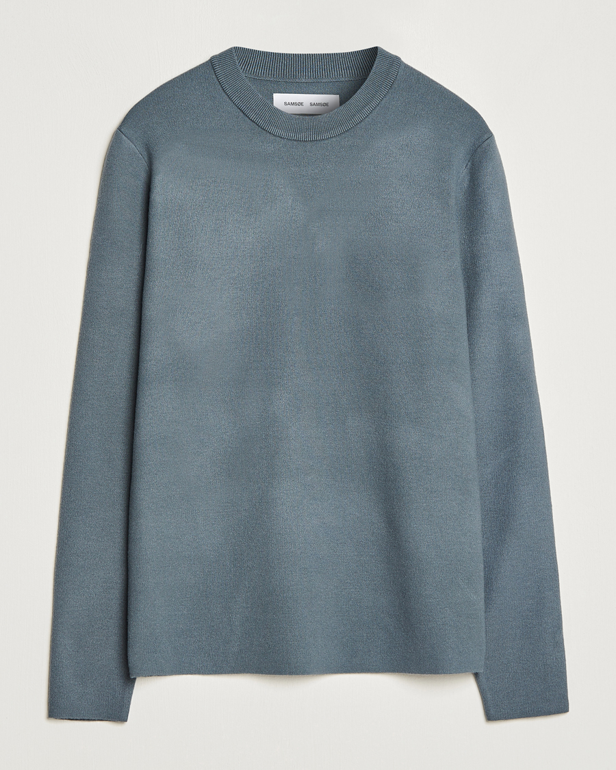 Herr | Tröjor | Samsøe Samsøe | Samsøe & Samsøe Guna Crew Neck Stormy Weather