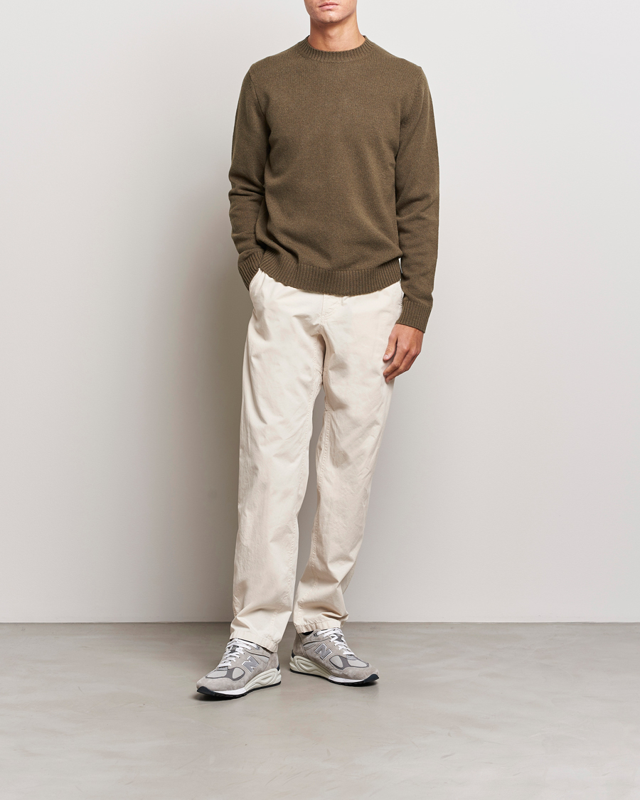 Herr | Tröjor | Samsøe Samsøe | Samsøe & Samsøe Syllie Wool Crew Neck Crocodile