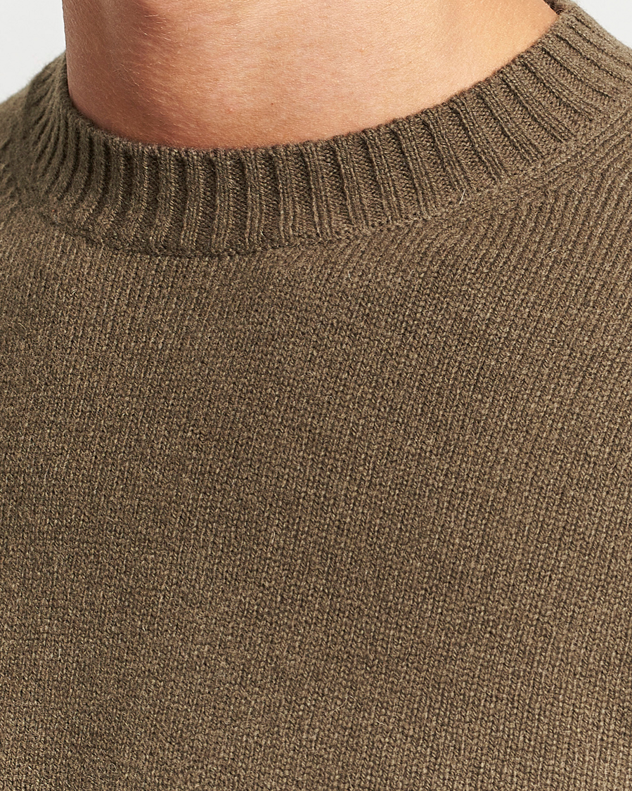 Herr | Tröjor | Samsøe Samsøe | Samsøe & Samsøe Syllie Wool Crew Neck Crocodile