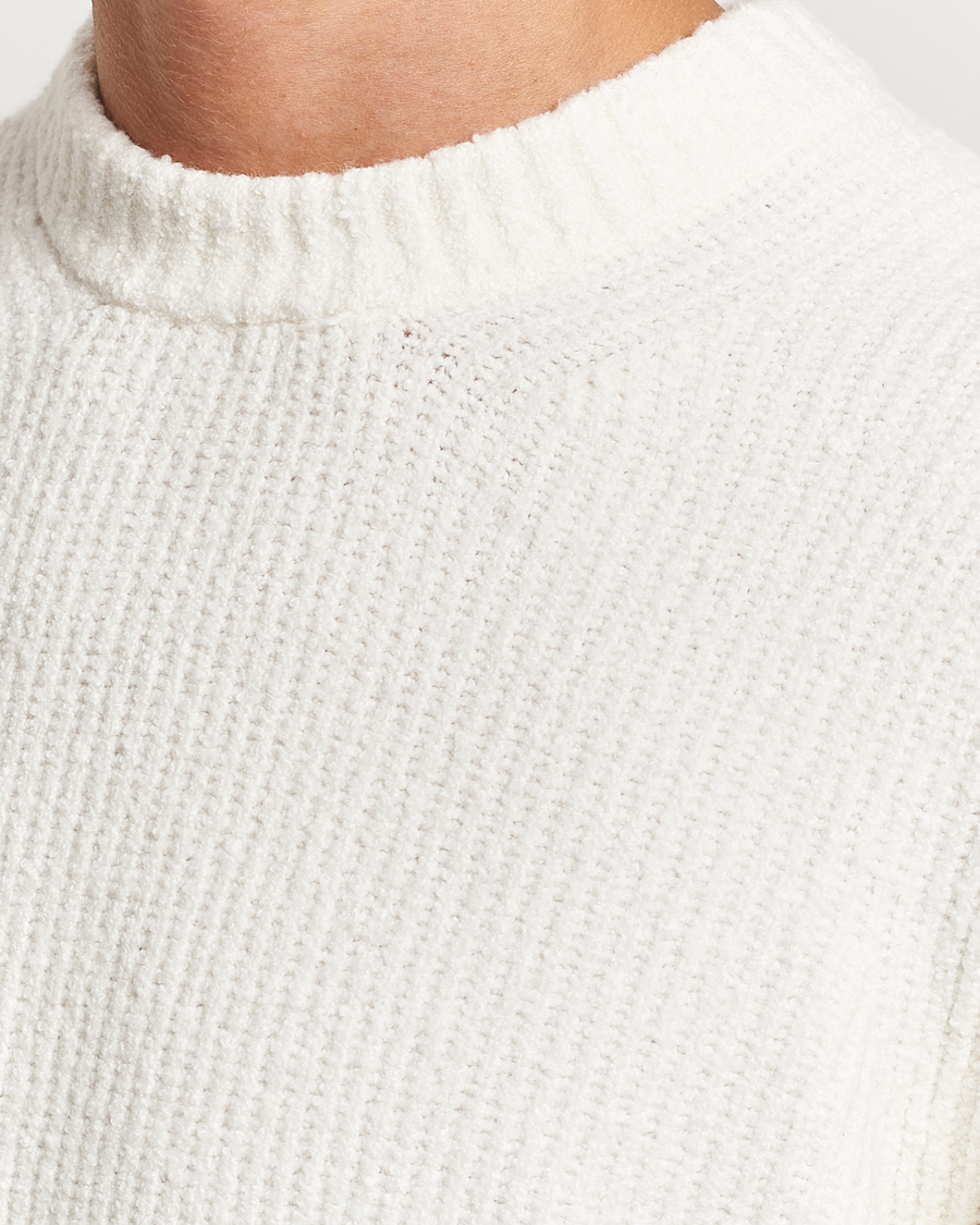 Herr | Tröjor | Samsøe Samsøe | Alts Heavy Knitted Crew Neck Clear Cream