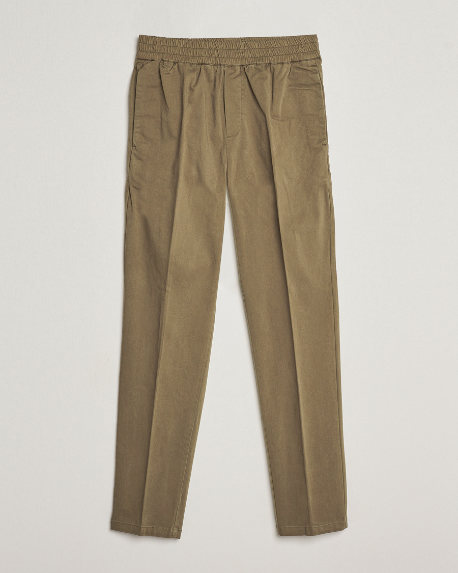 Herr | Byxor | Samsøe Samsøe | Samsøe & Samsøe Smithy Drawstring Trousers Crocodile