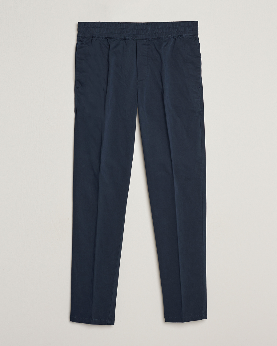Herr | Byxor | Samsøe Samsøe | Samsøe & Samsøe Smithy Drawstring Trousers Salute Navy