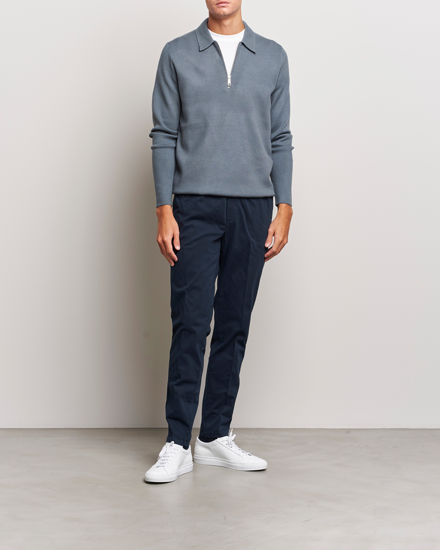 Herr | Byxor | Samsøe Samsøe | Samsøe & Samsøe Smithy Drawstring Trousers Salute Navy
