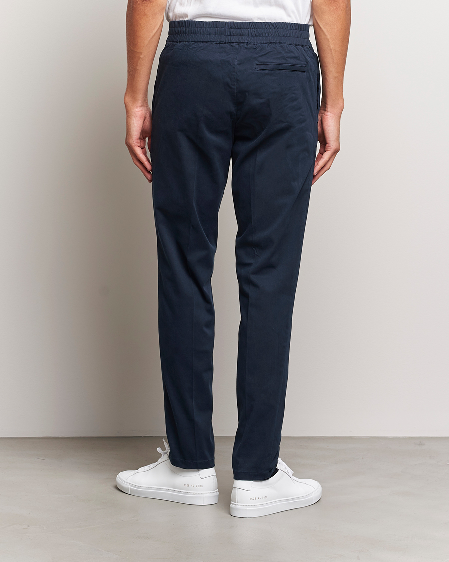 Herr | Byxor | Samsøe Samsøe | Samsøe & Samsøe Smithy Drawstring Trousers Salute Navy