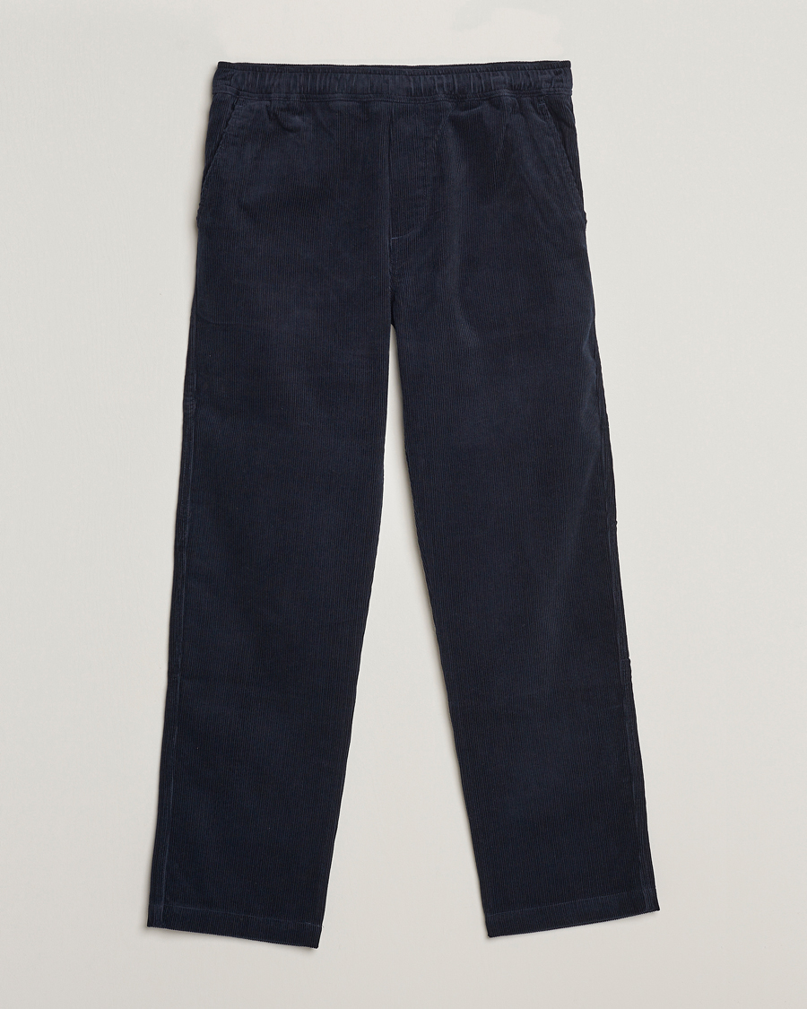 Herr | Byxor | Samsøe Samsøe | Samsøe & Samsøe Jabari Corduroy Trousers Salute Navy