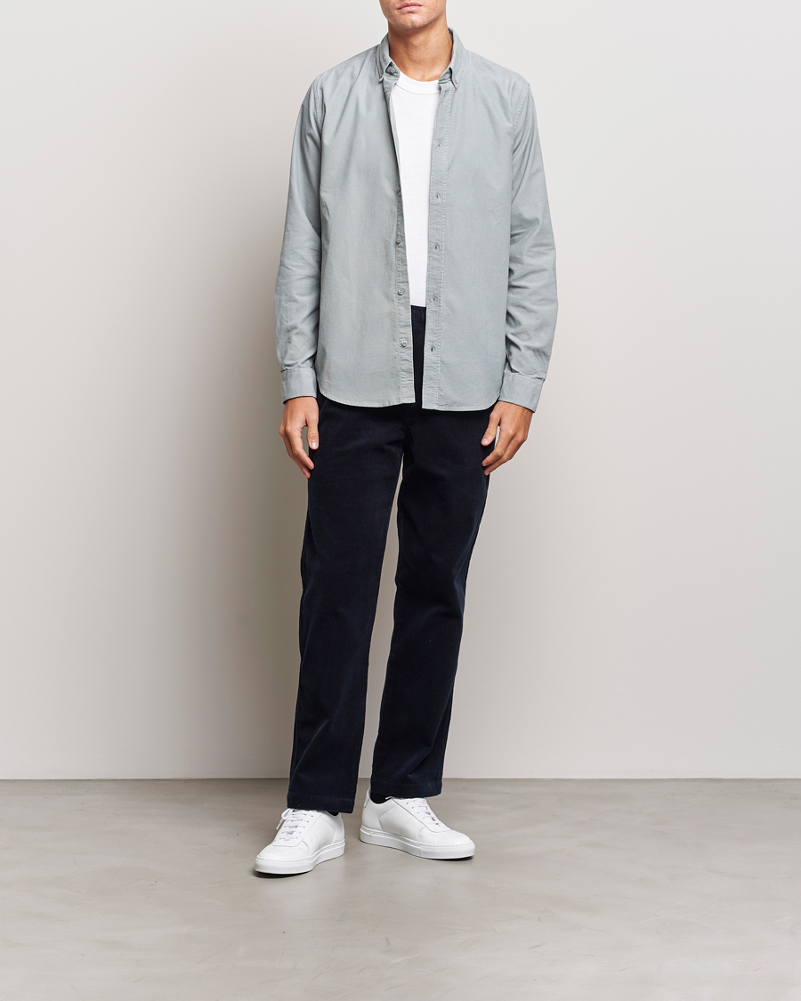 Herr | Byxor | Samsøe Samsøe | Samsøe & Samsøe Jabari Corduroy Trousers Salute Navy