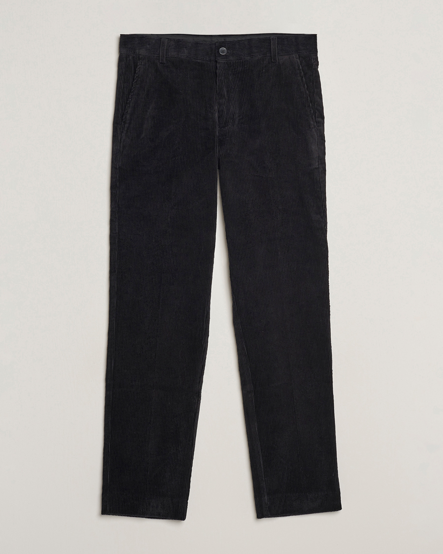Herr | Byxor | Samsøe Samsøe | Samsøe & Samsøe Felix Corduroy Trousers Black