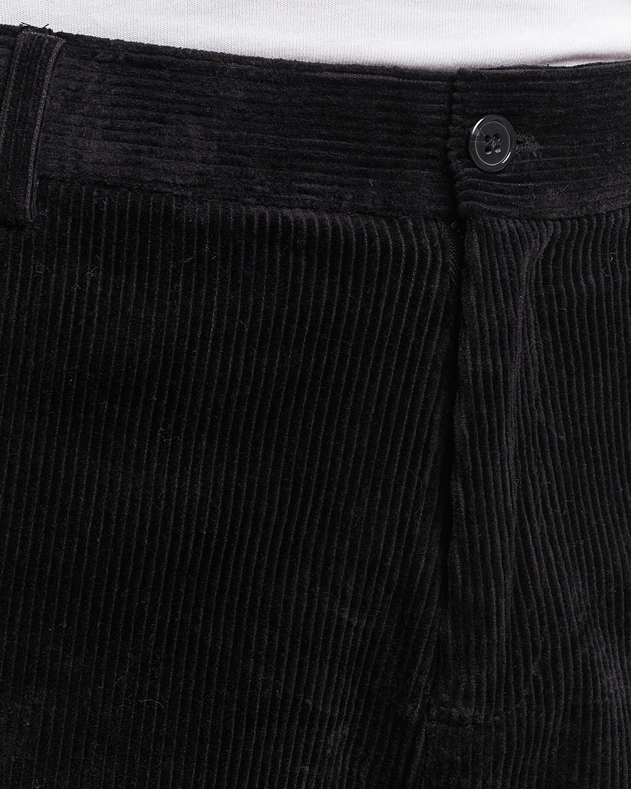 Herr | Byxor | Samsøe Samsøe | Samsøe & Samsøe Felix Corduroy Trousers Black