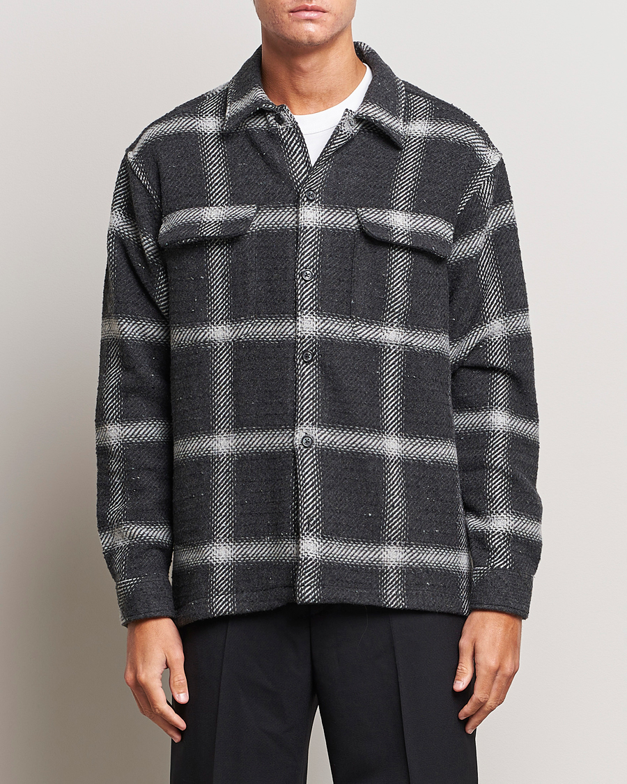 Herr |  | Samsøe & Samsøe | Castor Checked Overshirt Black Multi
