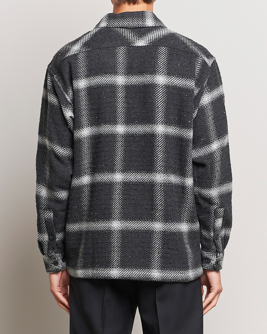 Herr | Skjortor | Samsøe Samsøe | Samsøe & Samsøe Castor Checked Overshirt Black Multi