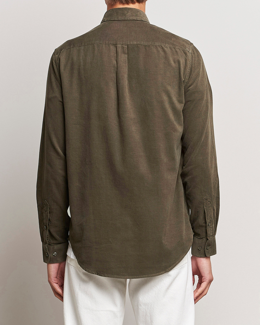 Herr | Skjortor | Samsøe Samsøe | Samsøe & Samsøe Liam Baby Cord Shirt Crocodile