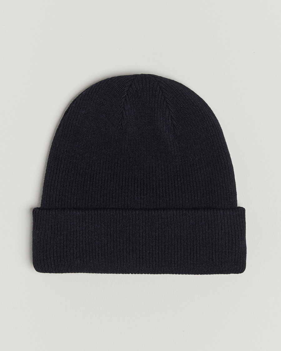 Herr | Samsøe Samsøe The Wool Beanie Salute Navy | Samsøe Samsøe | The Wool Beanie Salute Navy