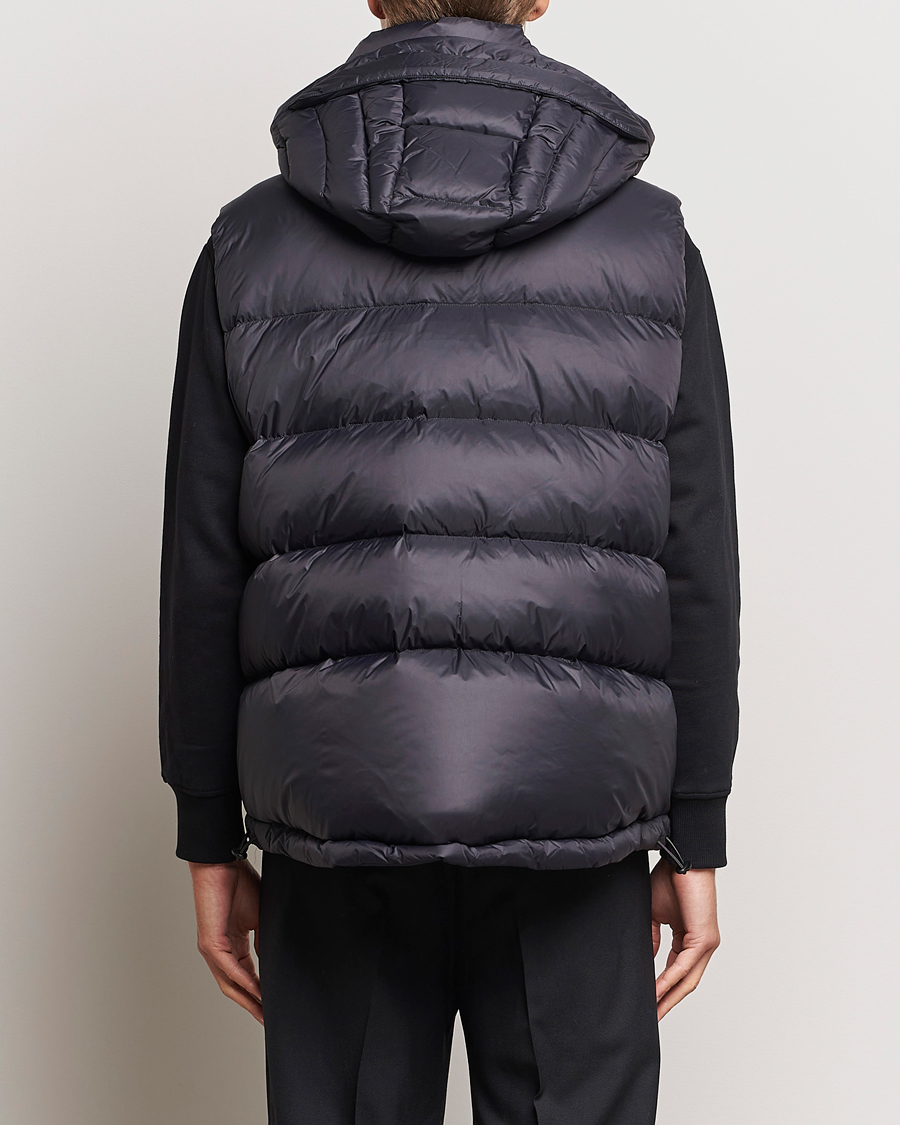 Herr | Jackor | J.Lindeberg | Duke Hoodded Down Vest Black