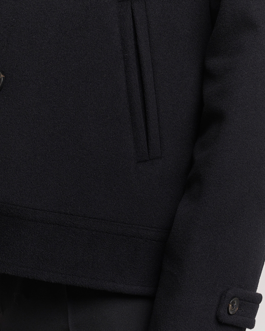Herr | Jackor | J.Lindeberg | Don Double Breasted Wool/Cashmere Jacket Black