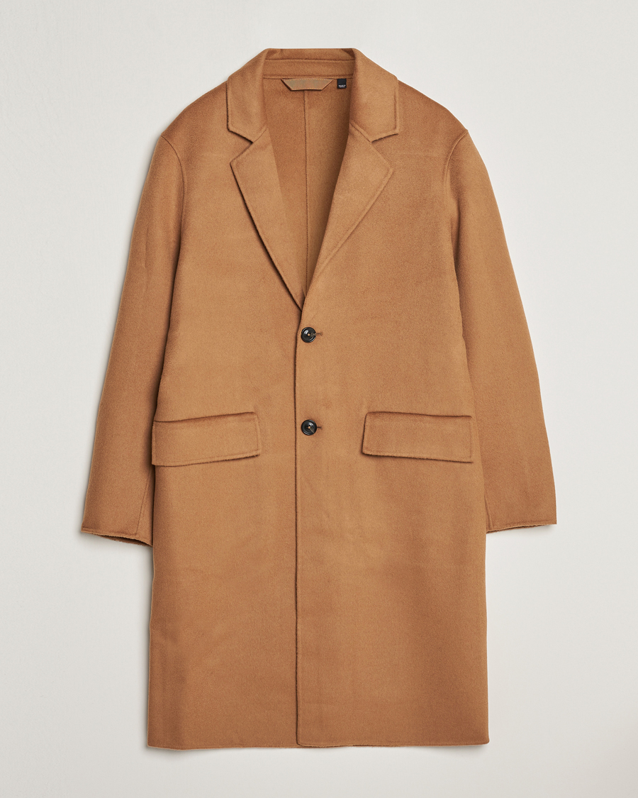 Herr | Jackor | J.Lindeberg | Diego Unlined Wool/Cashmere Coat Chipmunk