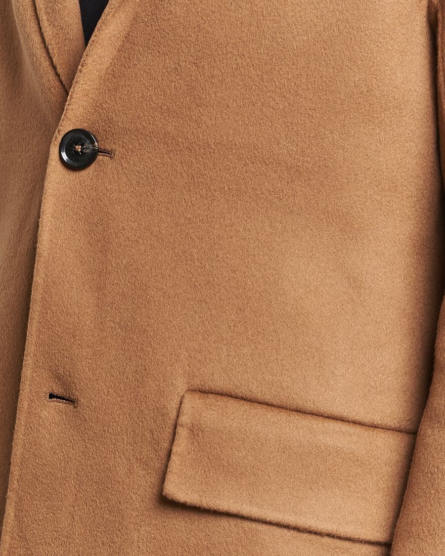 Herr | Jackor | J.Lindeberg | Diego Unlined Wool/Cashmere Coat Chipmunk