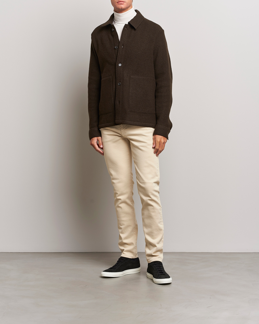 Herr | Jackor | J.Lindeberg | Boyd Wool Overshirt Delicioso