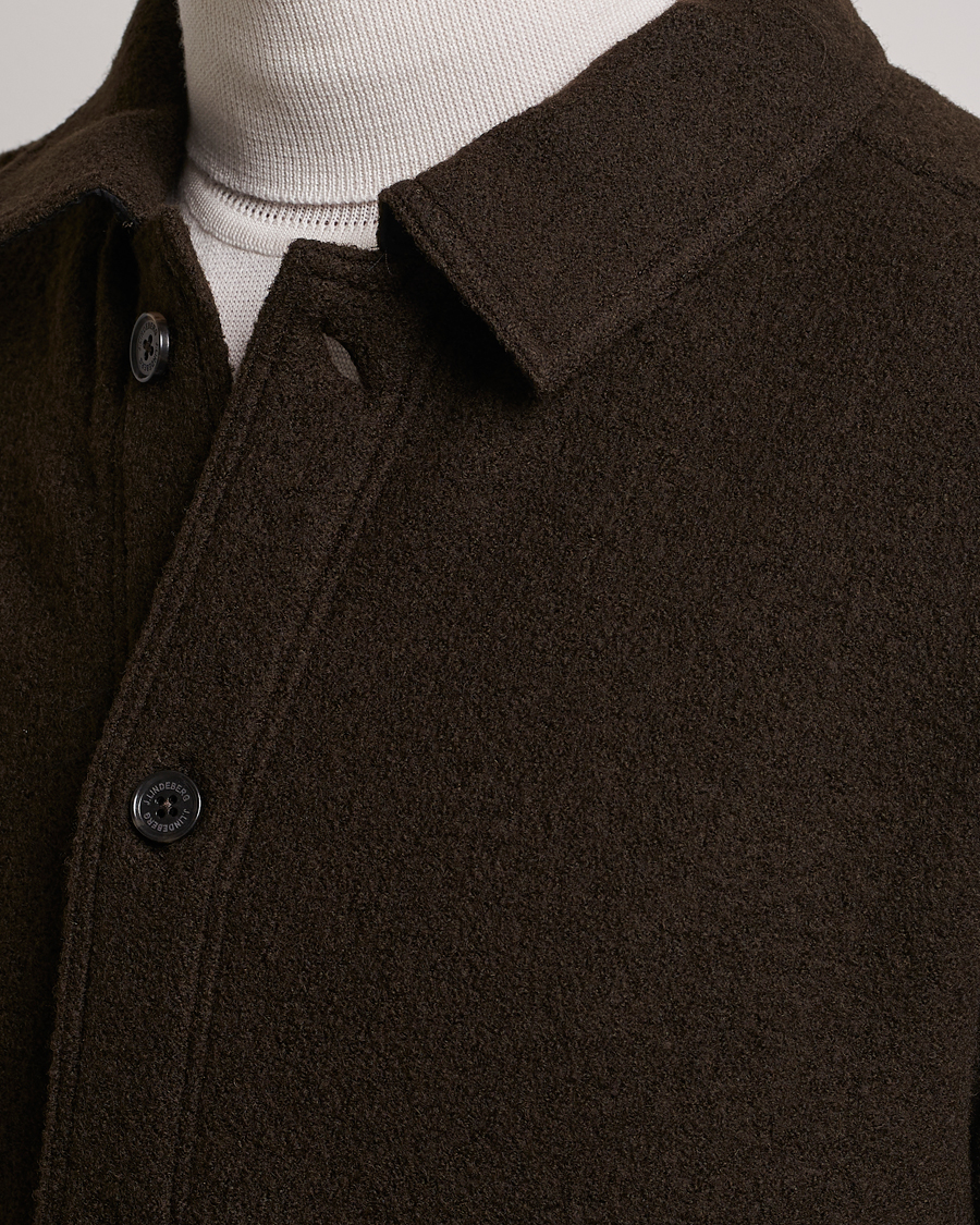 Herr | Jackor | J.Lindeberg | Boyd Wool Overshirt Delicioso