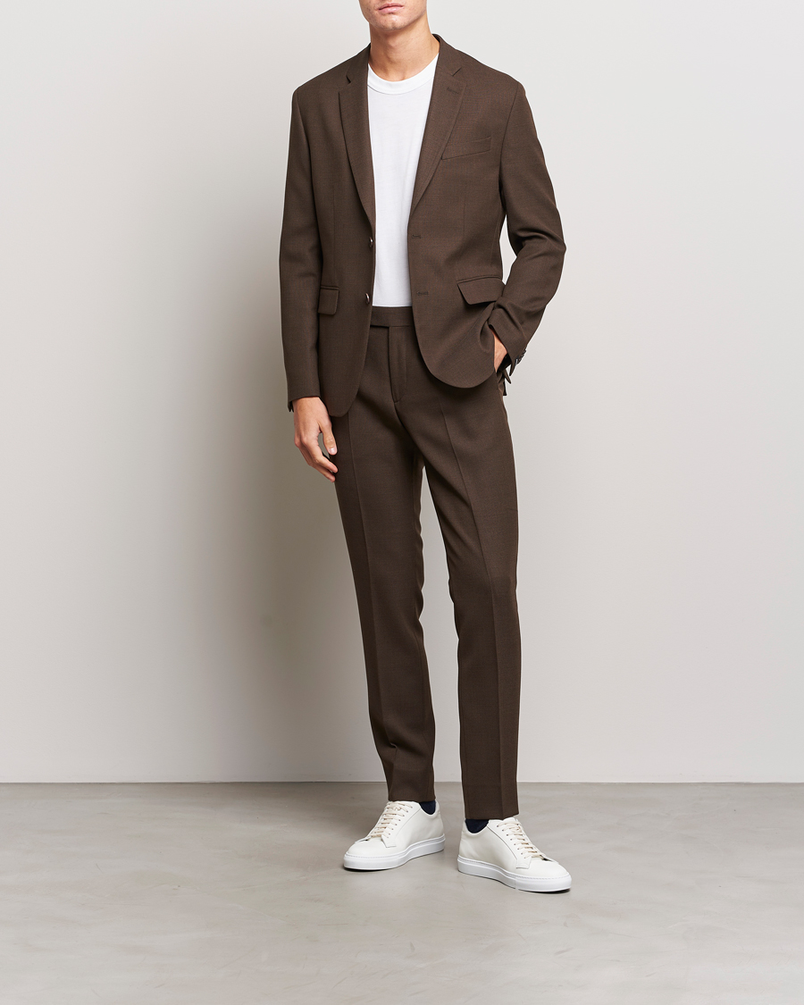 Herr | Kavajer | J.Lindeberg | Hopper Active Hopsack Blazer Delicioso