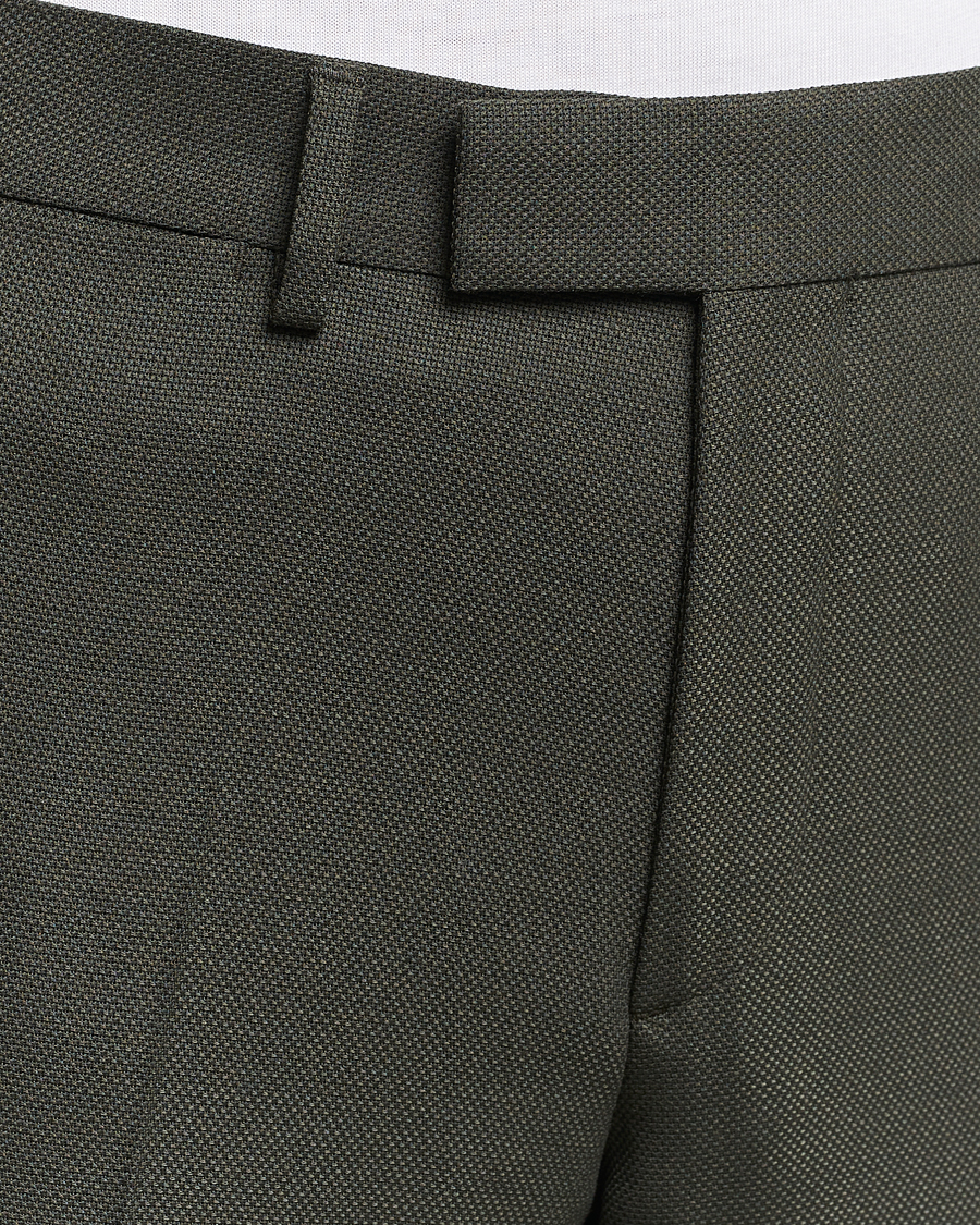 Herr | Byxor | J.Lindeberg | Grant Active Hopsack Pants Forest Green