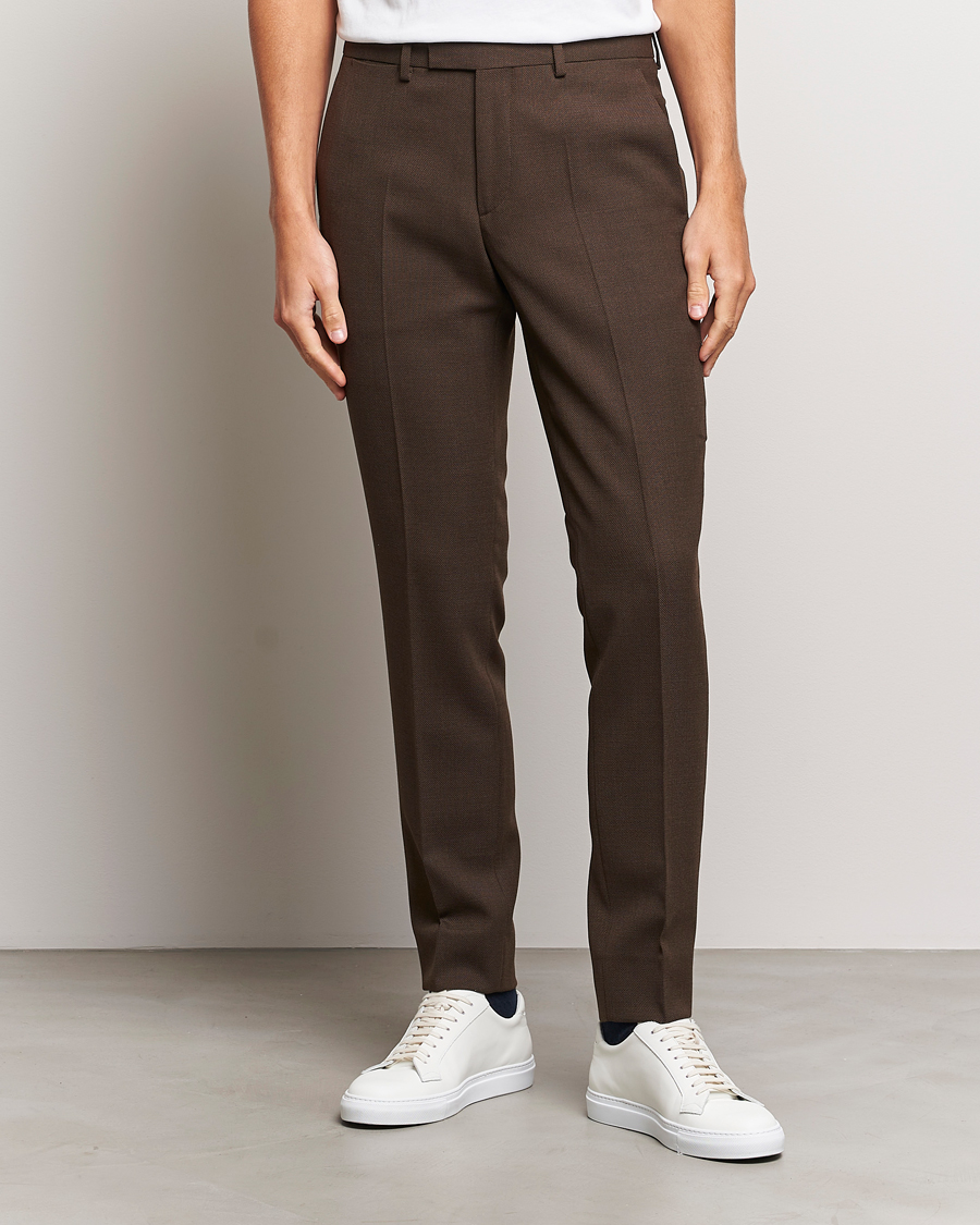 Herr | J.Lindeberg | J.Lindeberg | Grant Active Hopsack Pants Delicioso
