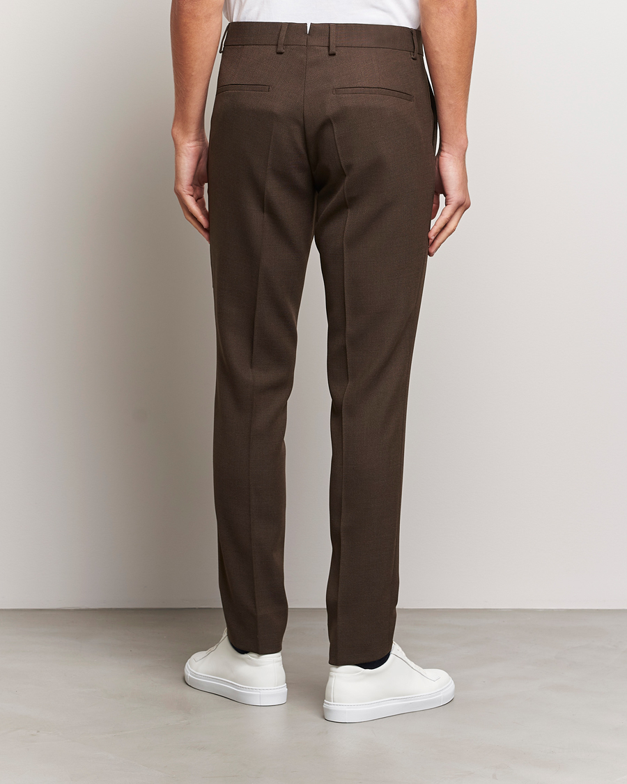 Herr | Byxor | J.Lindeberg | Grant Active Hopsack Pants Delicioso