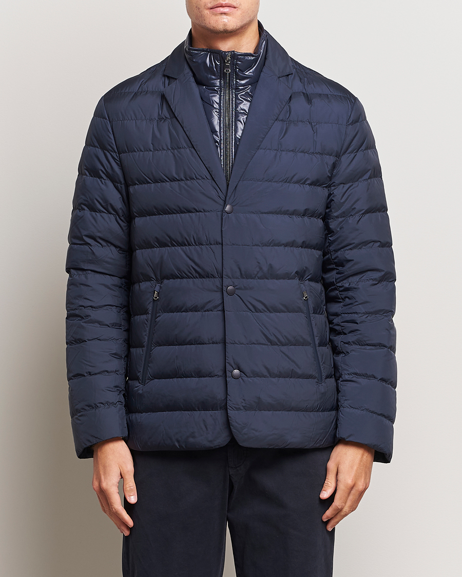Herr | J.Lindeberg | J.Lindeberg | Bacchus Down Blazer Navy