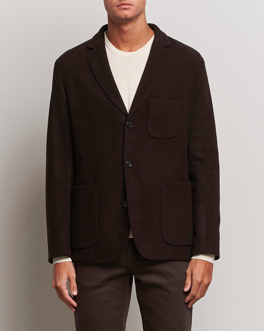 Herr | Stickade kavajer | J.Lindeberg | Carlton Wool Cardigan Blazer Delicioso
