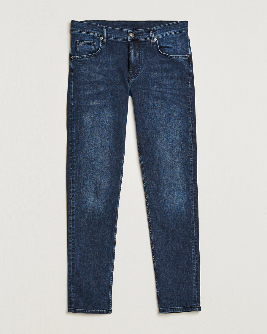 Herr | Jeans | J.Lindeberg | Jay Active Jeans Dark Blue
