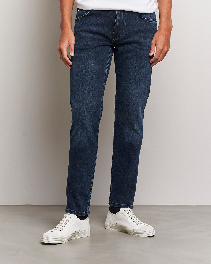 Herr | Blå jeans | J.Lindeberg | Jay Active Jeans Dark Blue